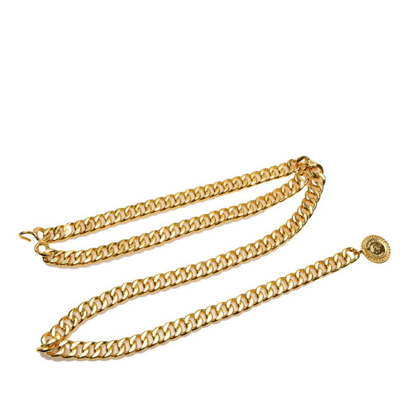 CHANEL 31 RUE CAMBON Gold Plated Cambon Chain Belt - Picture 4 of 6
